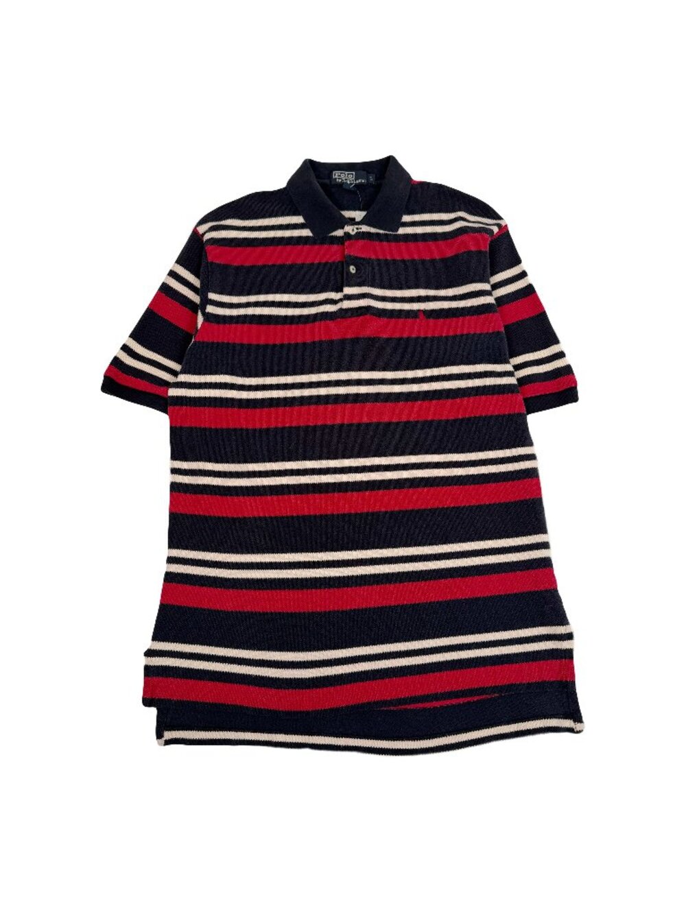 Vintage Polo Ralph Lauren Striped Polo Shirt L